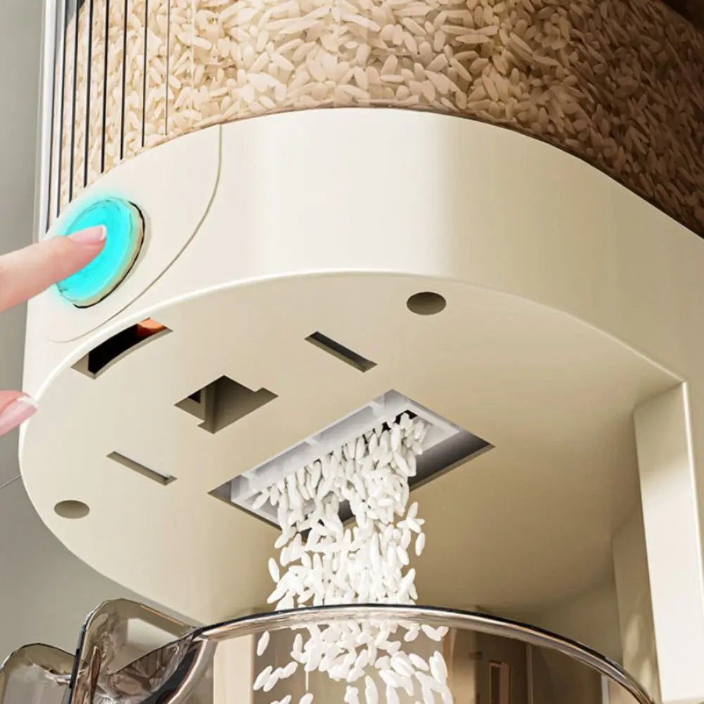 5/10kg Rice Dispenser Moisture Proof Sealed Rice Storage Container Insect-proof Large Capacity Beans Storage Bin Kitchen