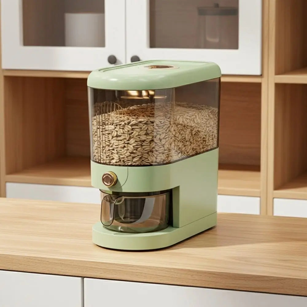 5/10kg Rice Dispenser Moisture Proof Sealed Rice Storage Container Insect-proof Large Capacity Beans Storage Bin Kitchen